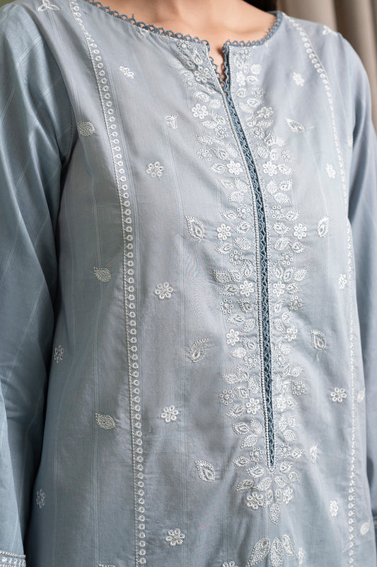 Embroidered Shirt Shalwar Dupatta - 0611
