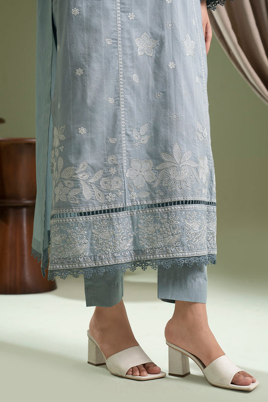 Embroidered Shirt Shalwar Dupatta - 0611