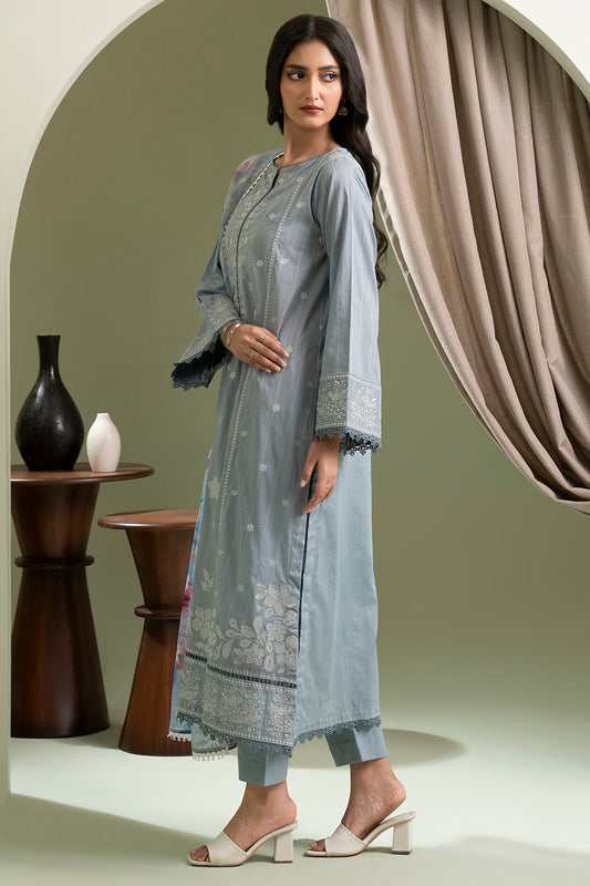 Embroidered Shirt Shalwar Dupatta - 0611
