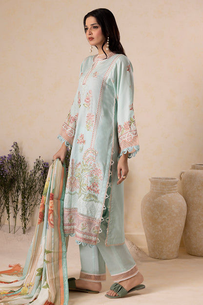 Embroidered Shirt Shalwar Dupatta - 0612