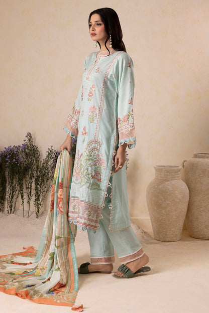 Embroidered Shirt Shalwar Dupatta - 0612
