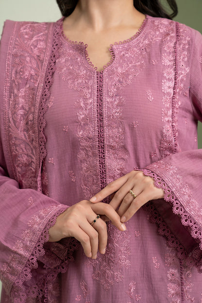 Embroidered Shirt Shalwar Dupatta - 0613