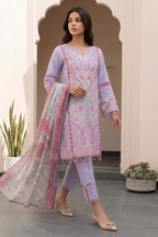 Embroidered Shirt Shalwar Dupatta - 0614