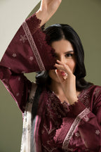 Embroidered Shirt Shalwar Dupatta - 0615
