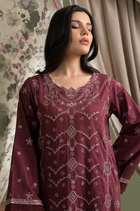 Embroidered Shirt Shalwar Dupatta - 0615