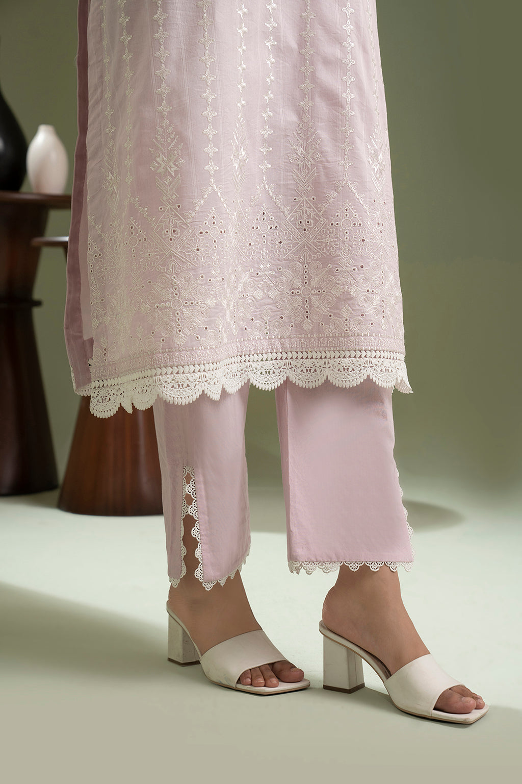 Embroidered Shirt Shalwar Dupatta - 0617