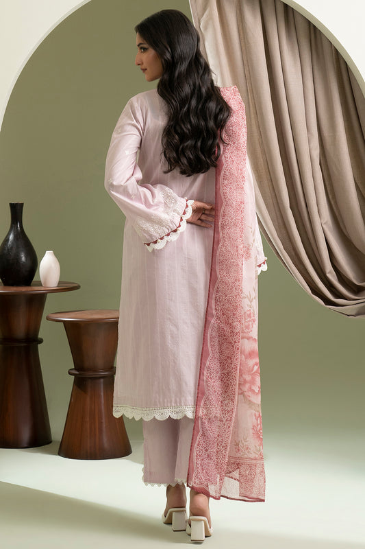 Embroidered Shirt Shalwar Dupatta - 0617
