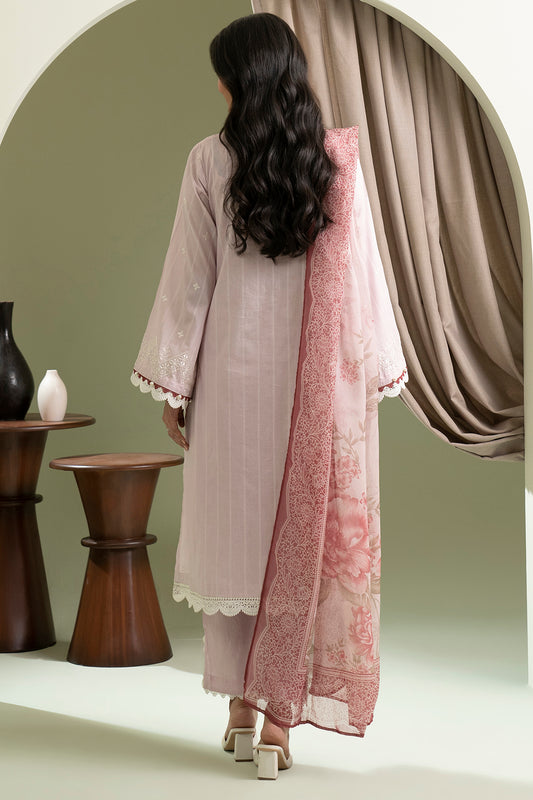 Embroidered Shirt Shalwar Dupatta - 0617