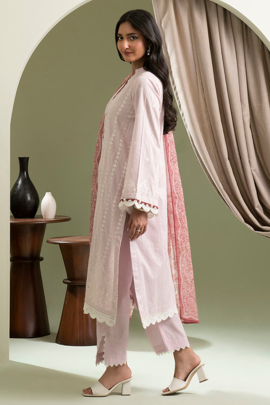 Embroidered Shirt Shalwar Dupatta - 0617