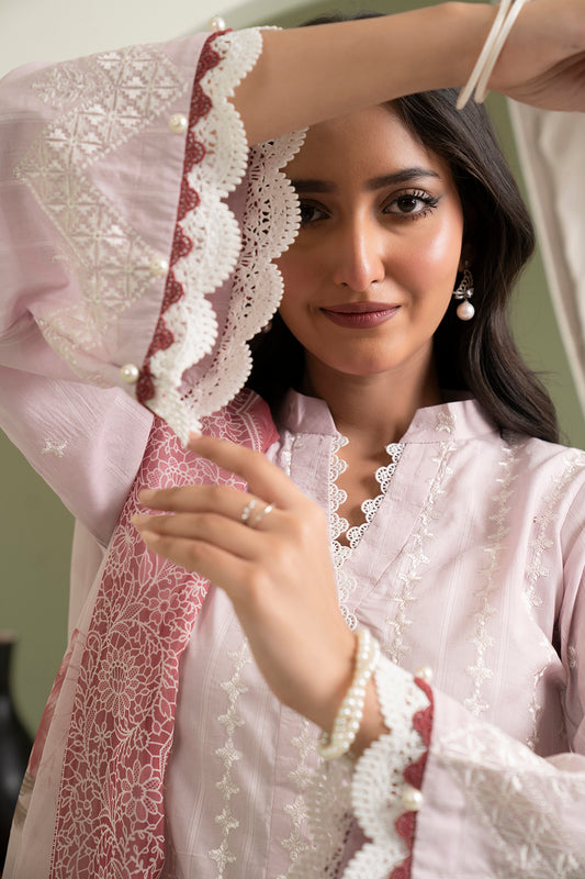 Embroidered Shirt Shalwar Dupatta - 0617