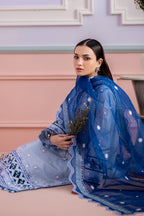 Embroidered Shirt Shalwar Dupatta - 0618
