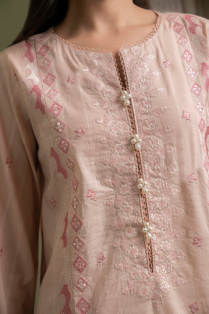 Embroidered Shirt Shalwar Dupatta - 0619