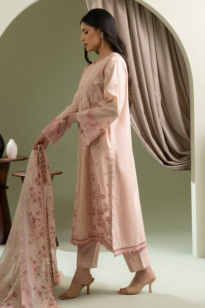 Embroidered Shirt Shalwar Dupatta - 0619