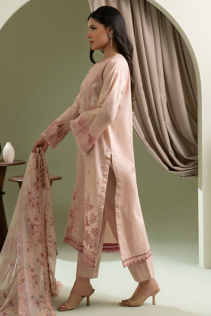 Embroidered Shirt Shalwar Dupatta - 0619