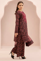 Embroidered Shirt Shalwar Dupatta - 0674