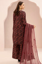 Embroidered Shirt Shalwar Dupatta - 0674
