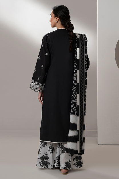Embroidered Shirt Shalwar Dupatta - 0675