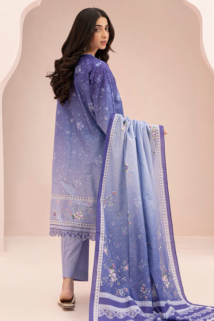 Embroidered Shirt Shalwar Dupatta - 0676
