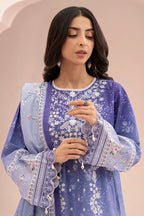 Embroidered Shirt Shalwar Dupatta - 0676