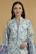 Embroidered Shirt Shalwar Dupatta - 0677