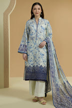 Embroidered Shirt Shalwar Dupatta - 0677