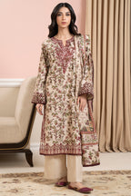 Embroidered Shirt Shalwar Dupatta - 0678
