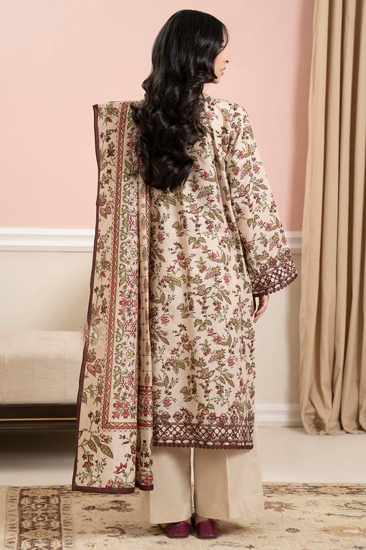 Embroidered Shirt Shalwar Dupatta - 0678