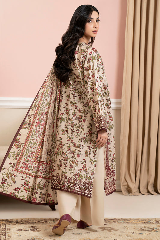 Embroidered Shirt Shalwar Dupatta - 0678