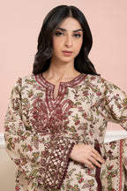 Embroidered Shirt Shalwar Dupatta - 0678