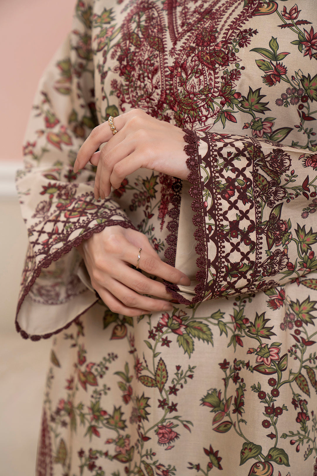 Embroidered Shirt Shalwar Dupatta - 0678