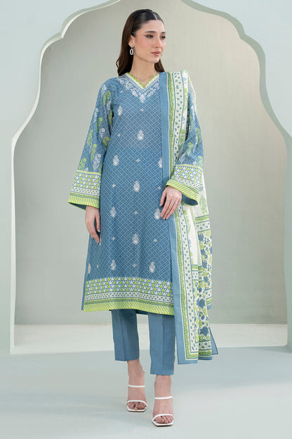 Embroidered Shirt Shalwar Dupatta - 0679