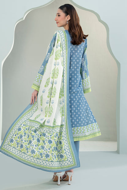 Embroidered Shirt Shalwar Dupatta - 0679