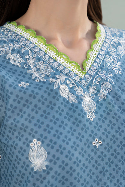 Embroidered Shirt Shalwar Dupatta - 0679