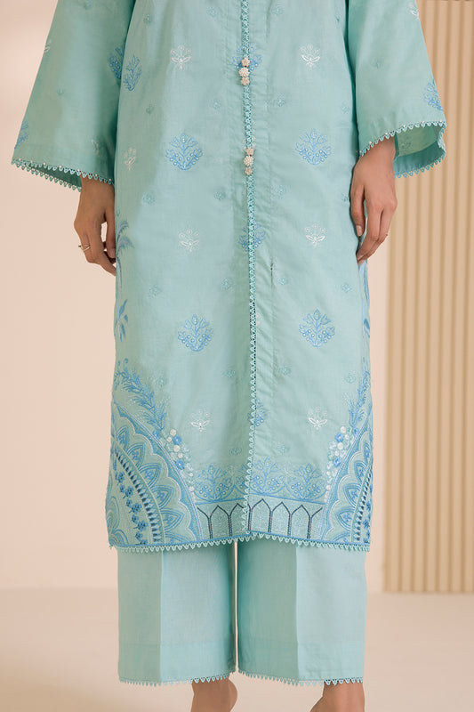 Embroidered Shirt Shalwar Dupatta - 0680