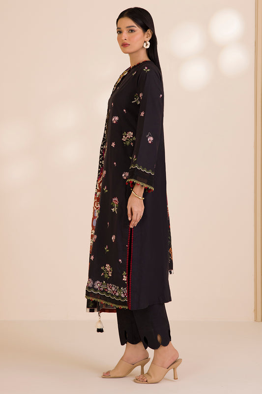 Embroidered Shirt Shalwar Dupatta - 0681