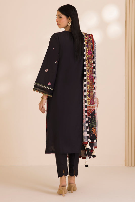 Embroidered Shirt Shalwar Dupatta - 0681