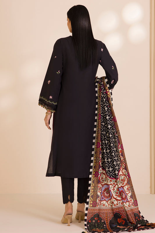 Embroidered Shirt Shalwar Dupatta - 0681