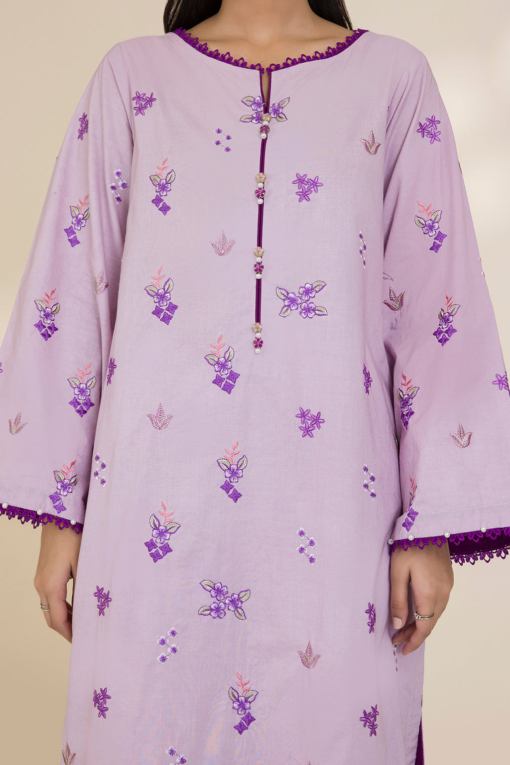 Embroidered Shirt Shalwar Dupatta - 0682