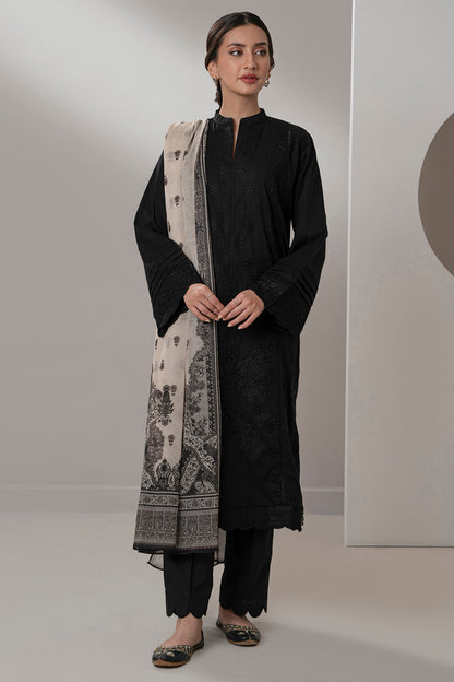 Embroidered Shirt Shalwar Dupatta - 0684