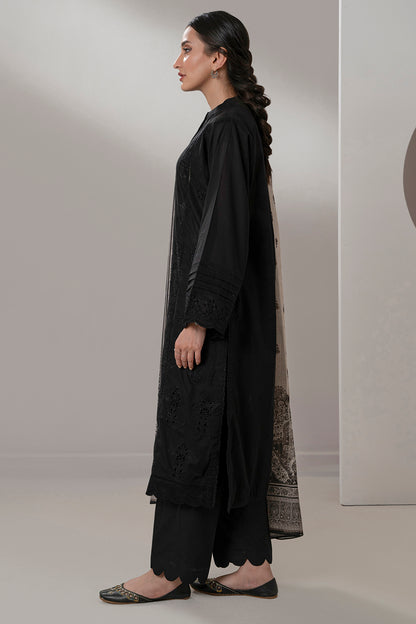 Embroidered Shirt Shalwar Dupatta - 0684