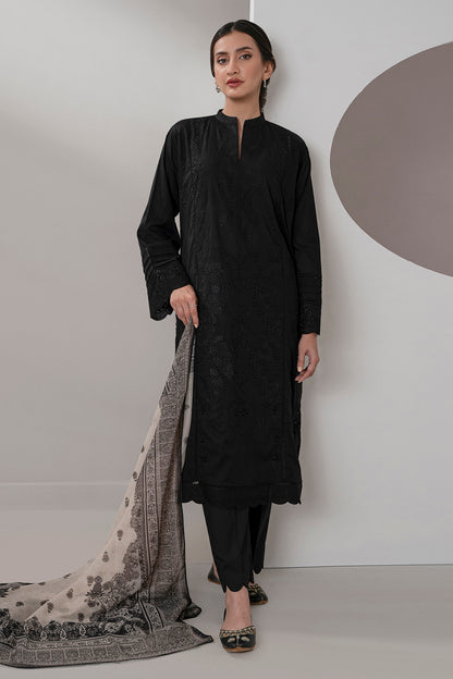 Embroidered Shirt Shalwar Dupatta - 0684