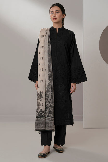 Embroidered Shirt Shalwar Dupatta - 0684