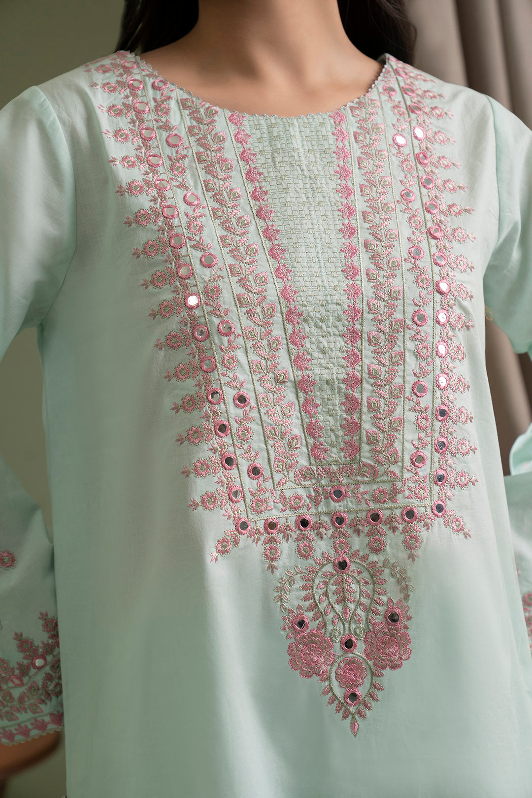 Embroidered Shirt Shalwar Dupatta - 0685
