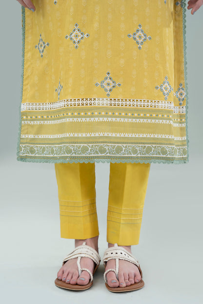 Embroidered Shirt Shalwar Dupatta - 0727