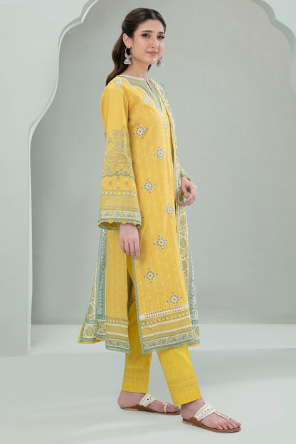 Embroidered Shirt Shalwar Dupatta - 0727
