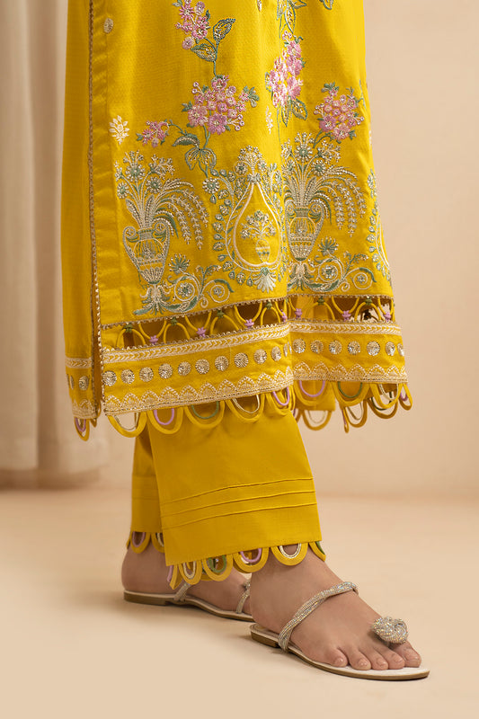 Embroidered Shirt Shalwar Dupatta - 0739