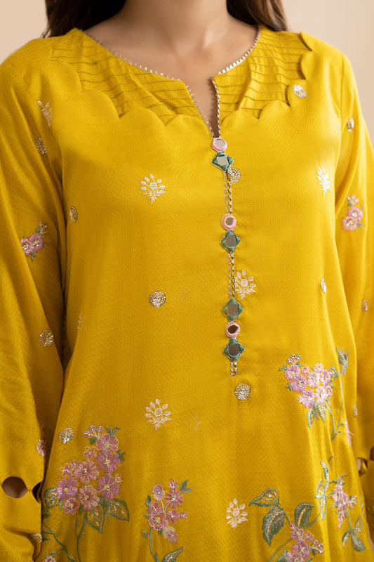 Embroidered Shirt Shalwar Dupatta - 0739