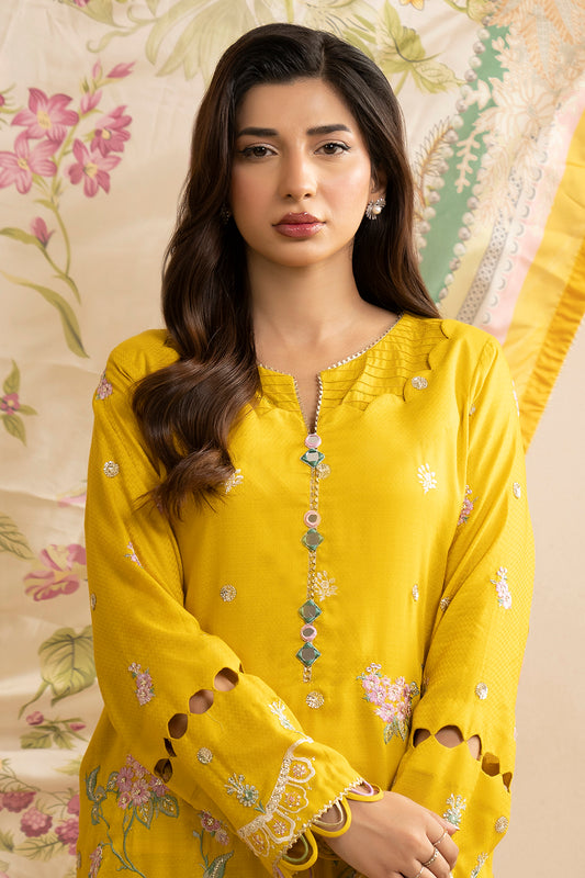 Embroidered Shirt Shalwar Dupatta - 0739