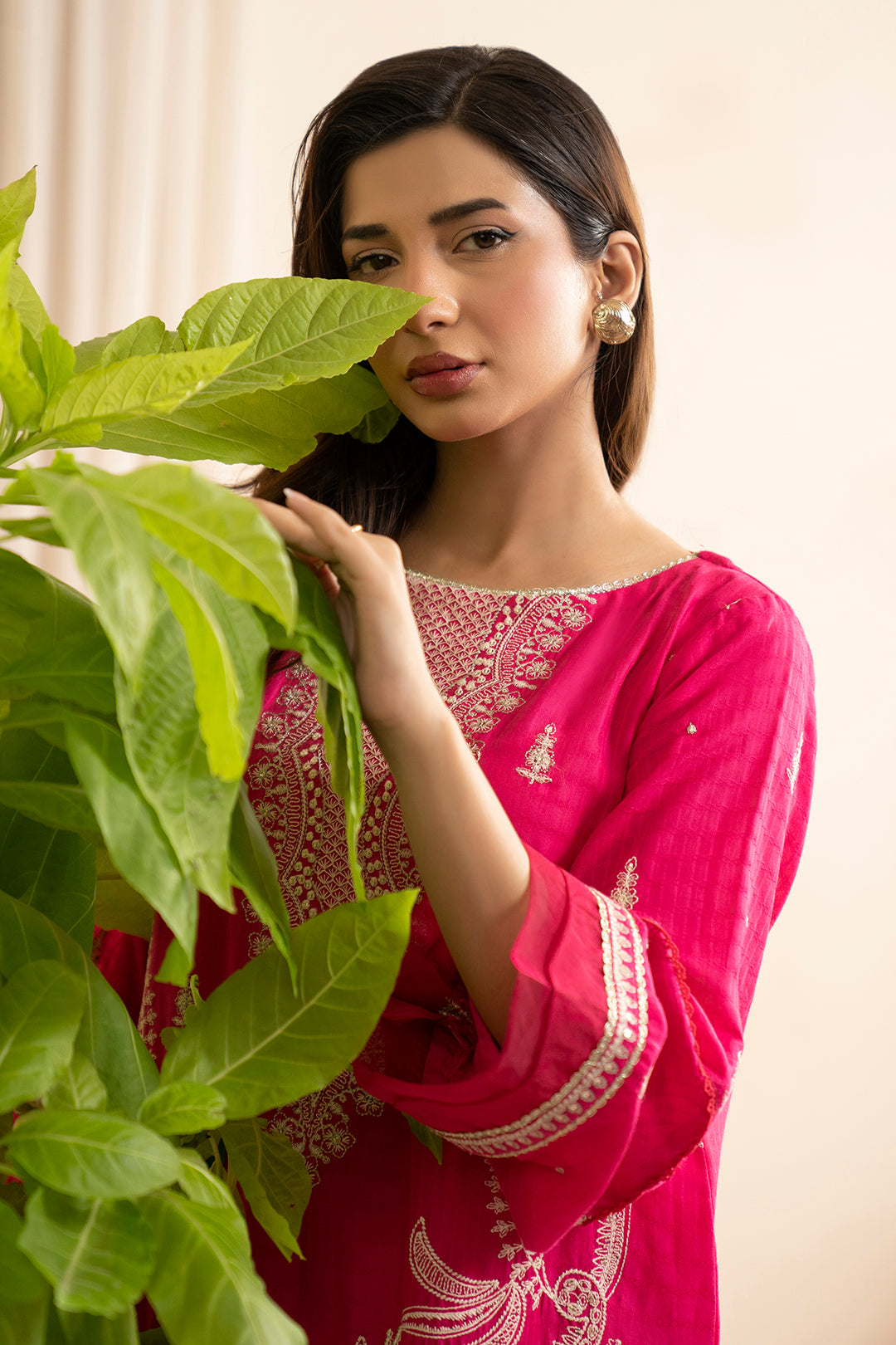 Embroidered Shirt Shalwar Dupatta - 0783