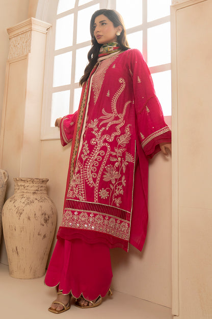Embroidered Shirt Shalwar Dupatta - 0783